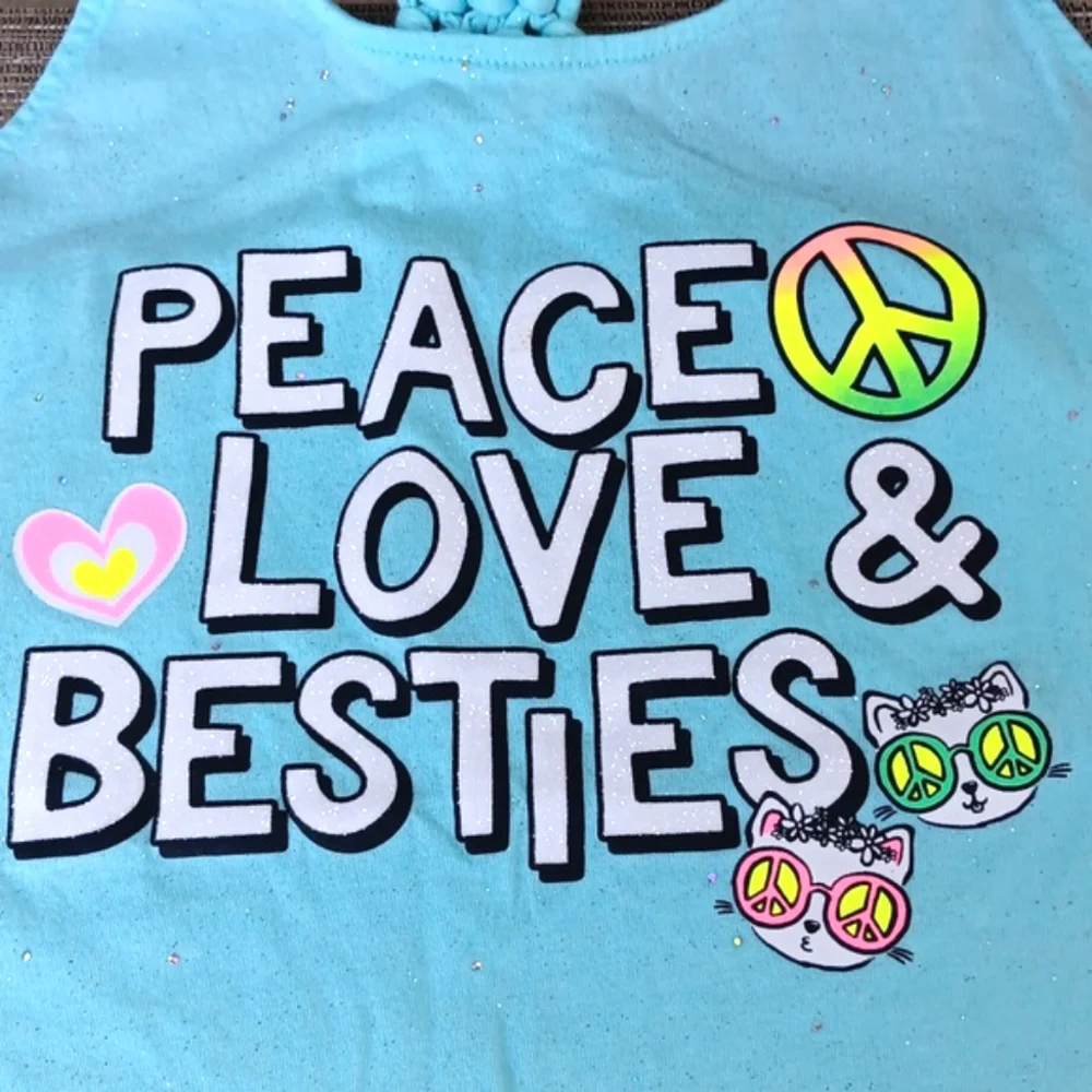 Bundle of 3 Justice Girl's Tank Tops, size 10,12